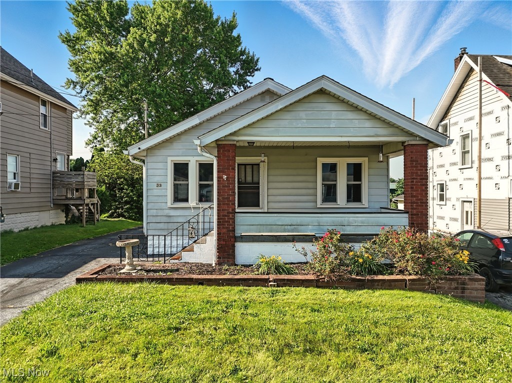 A cozy and well-maintained 2-bedroom, 1-bath ranch home that’s perfect for first-time buyers, downsizers, or anyone looking for easy single-floor living. Inside find a bright living area, a functional kitchen with ample cabinet space, and two comfortably sized bedrooms. The full bath is clean and convenient, offering everything you need without the extra fuss. Outside, enjoy the convenience of a detached one-car garage and a manageable yard ideal for relaxing or entertaining. This home is just minutes from shopping, dining, and highway access. Did we mention the newer windows and updated electrical? Affordable, practical, and full of potential, don’t miss your chance to make this one yours!
