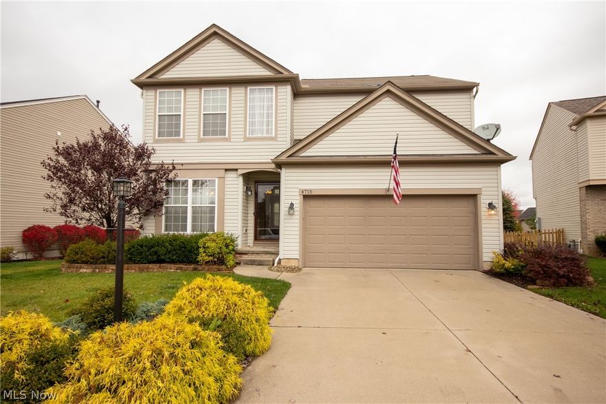 Welcome to this warm and inviting home in Call's Farm! This 3 bedroom, 2.5 bath Pulte home has been meticulously kept. Move right in and cozy up to the corner fireplace in the open 2 story family room. The kitchen is perfect for entertaining as it opens to the family room and first floor laundry room. Note - Instant Hot Water on the kitchen sink. The master bedroom includes a master bath and a large walk-in closet.  Enjoy the finished basement for relaxing, entertainment, fitness, and extra storage. The fenced-in back yard and trees offer privacy while you are enjoying the back deck and stamped concrete patio. Updated kitchen appliances and light fixtures throughout the house. New roof November 2020. Radon Mitigation system installed in 2018.
This home is located in close proximity to the community green/playground, walking paths, and bike and hike trail ~ great for all ages! 
Items not included: Washer/Dryer and Garage fridge