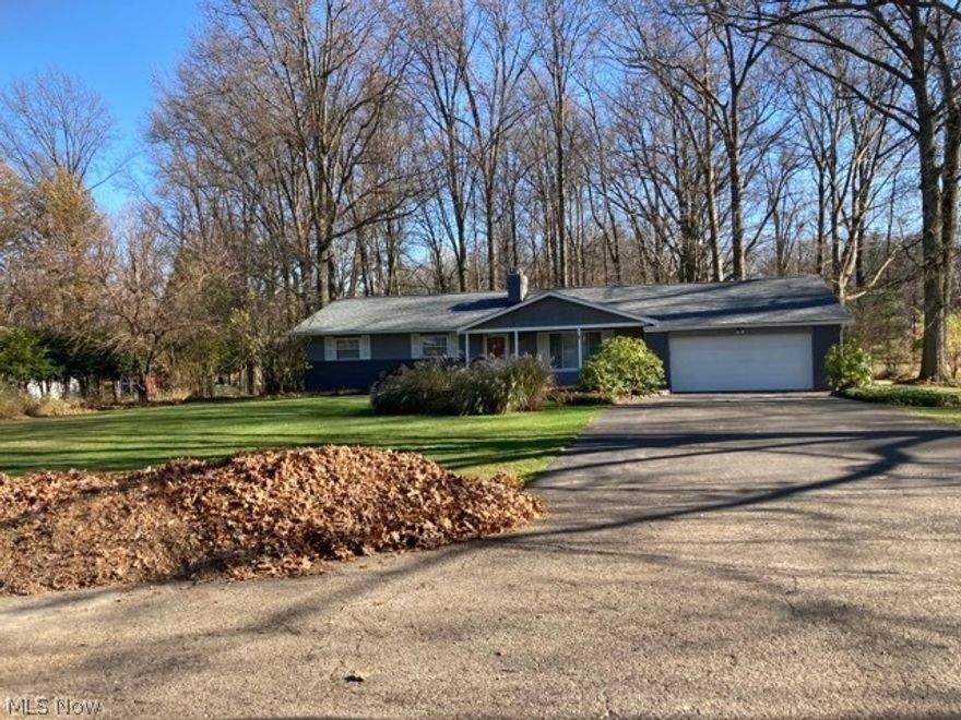 MAJOR PRICE REDUCTION !!!! Don’t miss out on this! Your opportunity to own a meticulously kept home on a sprawling half acre lot in a wonderful, quiet neighborhood. This home features 3 bedrooms and 2 full baths and includes a large living room with brick fireplace and picturesque window, dining room with sliders to covered patio, great eat-in kitchen, and convenient laundry area. Large peaceful back yard, private & quiet. Sit on your covered porch and view all that Mother Nature has to offer. Included in the backyard is a shed with electric which serves as a great workshop. Freshly painted exterior, NEW roof, NEW furnace & NEW air conditioner, ALL electric updated!  Within WALKING DISTANCE to a recently updated community park. Basketball courts, tennis courts, pavilion (township has family movies in the summer!), picnic tables & benches