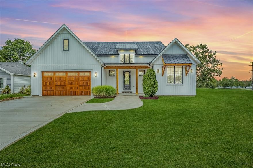 New Construction by Borowske Builders in the heart of Strongsville. This place is absolutely stunning! Enter in through the modern
entryway to the large and wide open kitchen living and dining area. Off the kitchen is a beautiful outdoor covered patio, great for
relaxing or entertaining. Very spacious large master bedroom with gorgeous master bath and closet. Two additional spacious bedrooms and Laundry finalize the first floor. Upstairs is 4th and final bedroom or loft area with many options for the use of space. The garage on this place is extra deep making 2.5 cars with plenty of storage. Finally a huge unfinished basement at 1850 sq. ft perfect for storage.