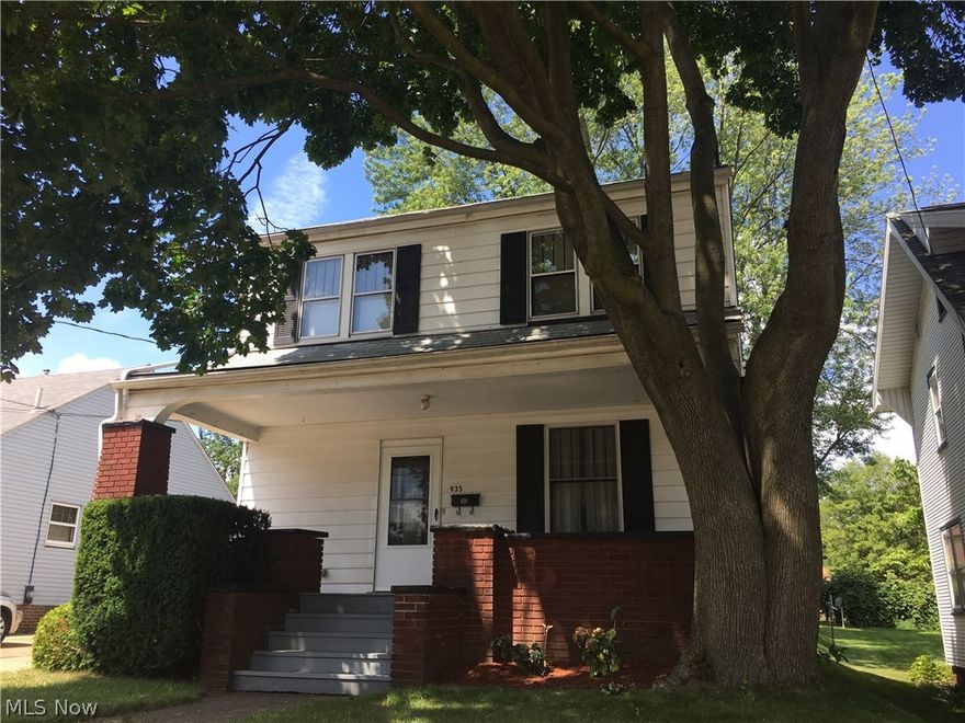 Spacious well-kept colonial home, 3 bedrooms, 1.5 bath and extra living space in attic. Large detached 1-car garage. Everything stays - lawn care equipment, stove, refrigerator, etc. Newer amenities - HWT - 2014, Furnace - 2007, large central air unit, updated electric box.