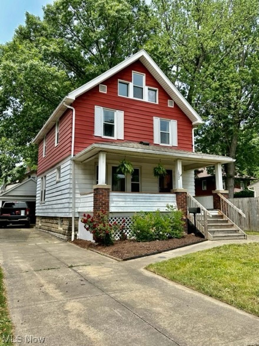Beautifully renovated 3 bedroom one and a half bath single family home available for rent in Cuyahoga Falls! Classic colonial with a brand new eat in kitchen and stainless appliances, spacious living room and dining room.  Very large bedrooms and great closet space! Updated Full bath on the second floor and convenient half bath on the first floor. Charming front porch and private back yard. Partially finished basement offers lots of additional space to spread out! 2 car garage.  All adult occupants must pass credit, criminal and eviction history check plus income verification. $50 app fee per applicant.