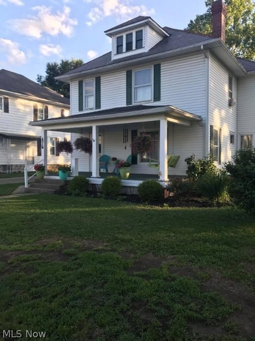 Well maintained 3 bedroom , 2 bathroom home , with the original wood work and French glass doors between the kitchen and dining room ,also pocket doors between the foyer and living room. The home offers a updated kitchen with custom made cabinet and stainless steel appliances . The laundry room is on the main floor off the kitchen . There is a full bath on the main floor and full bath on the second floor. The Master bedroom has a walk in closet , that also goes up to the attic. There are 2 furnaces one in the attic and one in the basement. The home has lots of detail and character. 
Great front porch  to watch all the parades that pass through Waterford. Behind the home is a deck , patio, 2 stall garage and lean- to on the end of the garage . The owners have chickens and a have a fence in area  for them to roam around . The property has access to Wolf Creek . With all 4 parcels there is  almost 1 acre