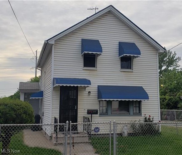 Turnkey rental generating $800/mo, 3 beds, 1 bath, with many updates including newer furnace, vinyl siding and some vinyl windows. Other features include: updated bath, fenced back yard, driveway for off-street parking, basement laundry. Conveniently located just minutes to University Circle, Cleveland Clinic, Downtown Cleveland, and more.
