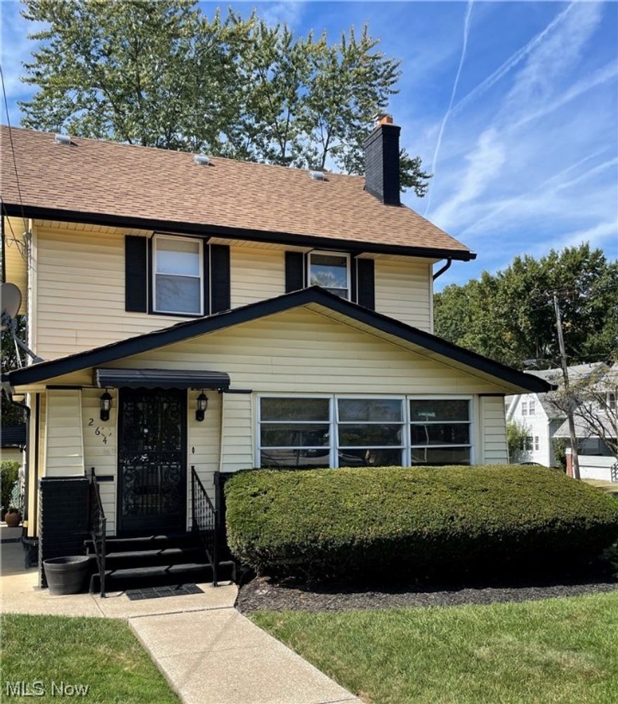 Don't miss out on this well maintained home, move in condition with wood burning fireplace in the living room with ceiling fan, attached dining room with chandelier.  The flow in this spacious kitchen with all wood cabinets is made for the person who loves to cook. The upper level hosts 3 spacious bedrooms with a fabulous bath complete with jacuzzi tub. The finished lower level adds additional living space and provides room for entertaining and relaxing. Built in bar,  and in wall speaker system. There's a large laundry room with laundry shoot on the first and second levels. Newer roof 2012, H2O 2011 , electrical updates '23, furnace and central air approximately 8-10 years old, all window are newer double hung, waterproofed basement with sump pump with back flow preventor. Home warranty with Old Republic Home Protection.  Seller is in the process of cleaning out the garage. Range and refrigerator to remain with the property!