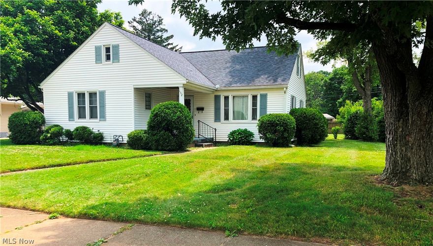 Awesome lot and location close to park and schools. 3 bedrooms on first floor plus large attic bedroom could easily be split to 2 bedrooms. Well maintained home with newer furnace. Basement was waterproofed in 2014 with warranty, updated oak floors and roof 2015.