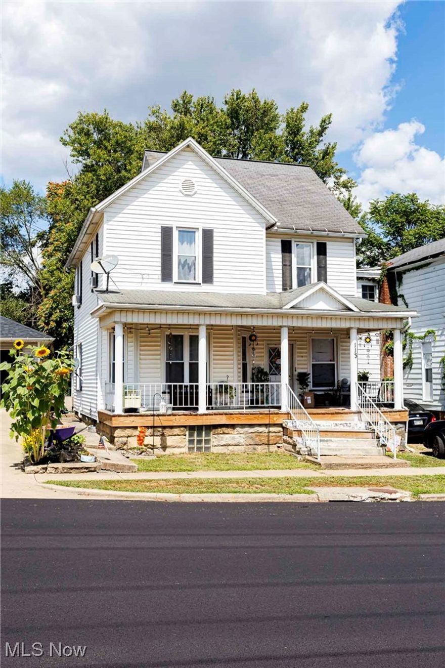A well kept older home with Beautiful Woodwork and a lots Character. Features to this unique home
include an entrance with a beautiful open stairway, a kitchen, a dining room with a fireplace, a living
room, with a second fireplace includes a really nice mantel with gorgeous wood grains, the master
bedroom with beautiful built in cabinets, a full bath, on the main floor. There are 3 bedrooms, a bonus
room, and a full bathroom upstairs. The home includes a full basement, an older detached brick garage
with a slate roof, a back yard, a concrete area behind the house. The property would be a nice rental
property or a good place to live.
If you like older homes with lovely wood grains maybe you should look at this one ! The property is  vacant.