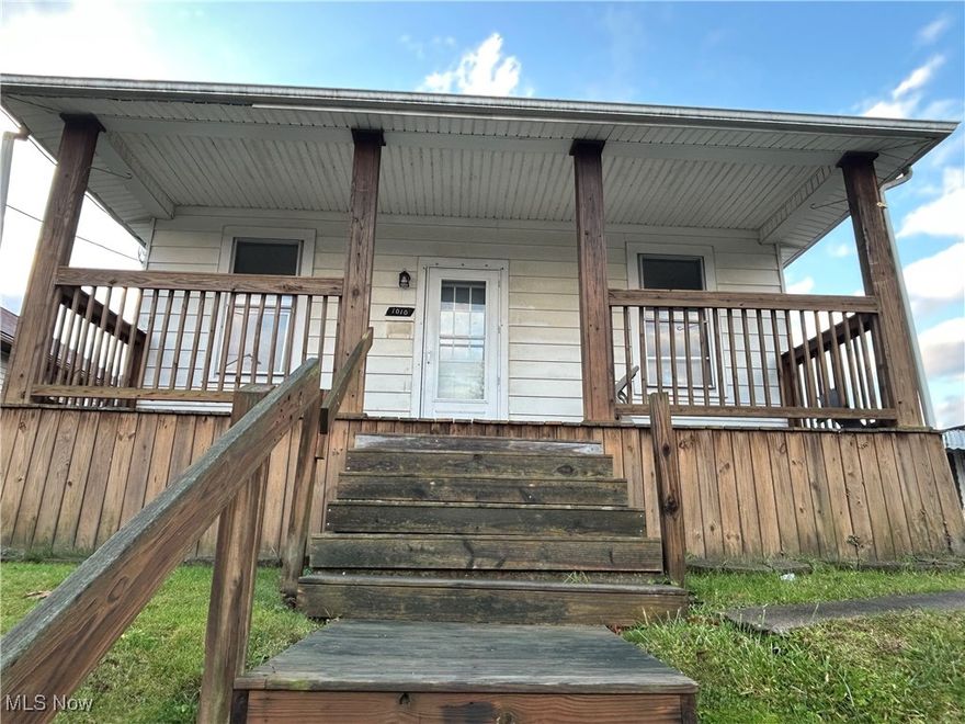 This super clean 2 bedroom 1 bath, mostly renovated ranch home, including a full basement, that you can start from a clean slate & make your own• Add an extra bedroom & family room & workout area* A lovely neighborhood to start your new life or retire peacefully or invest in• Enjoy your morning coffee on the covered front porch and your evening BBQ on the large back deck• Updates include electric service, plumbing, flooring, paint, & newer kitchen and bath, plus windows & exterior doors, central air condition & furnace, all w/i the last five years• There is ample room for 2 cars +, of off Street
parking in the back with alley access• I can’t wait for you to see inside =) Make the call today!