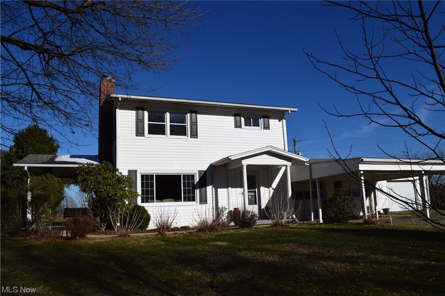 Welcome to your dream home! This beautifully maintained property offers a blend of comfort, convenience, and scenic beauty, making it an ideal choice for anyone looking to make their next move. Nestled on a generous 2.774-acre lot, this house is surrounded by breathtaking views of the countryside that promise tranquility and a connection with nature. The property features a charming covered porch and a gazebo, perfect for enjoying outdoor living and entertaining guests in a picturesque setting. Step inside to discover a well-organized space boasting 1,404 square feet of living area that combines modern amenities with classic charm. The house is outfitted with hardwood floors throughout, adding warmth and character to each room. The living spaces are designed to accommodate both relaxation and social gatherings, creating an inviting atmosphere for everyone. Culinary enthusiasts will be delighted with the fully applianced kitchen that provides all the necessary equipment to explore new recipes or perfect family favorites. It's a space where functionality meets style, ensuring every meal preparation is a pleasure. The partially finished lower level presents an excellent opportunity for customization according to your needs – whether you envision a cozy family den, a creative workspace, or an entertainment area; the possibilities are endless. The heated garage is a standout feature that not only protects your vehicles from the elements but can also serve as a workshop or additional storage space. This home comprises three bedrooms, offering ample space for families, professionals working from home, or anyone in need of extra room. The 1.5 bathrooms are thoughtfully placed to support the household's daily routines efficiently. This property represents an exceptional opportunity to own a piece of paradise that caters to diverse lifestyles and preferences. Its combination of indoor comfort, outdoor beauty, and practical amenities makes it an attractive place to call home.