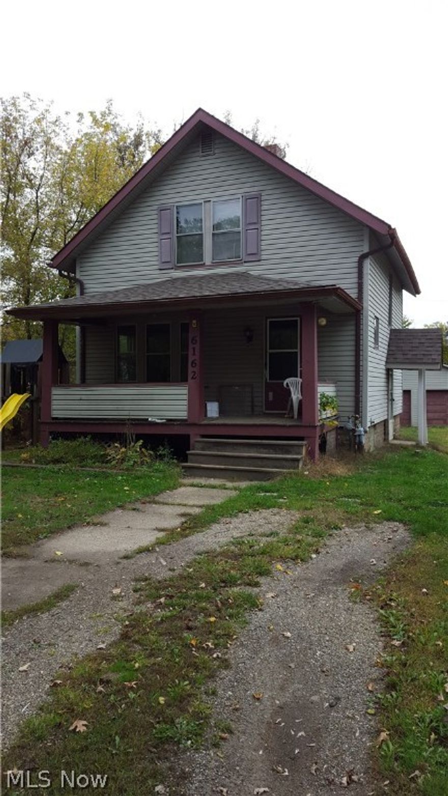 Opportunity to buy home inexpensively as an investment or your 1st home! Previous owner tried to make 3rd bedroom on 1st floor in the dining room. Roof new in past year but the remainder of home needs a lot of work, priced accordingly! Great 2 car garage and large lot!