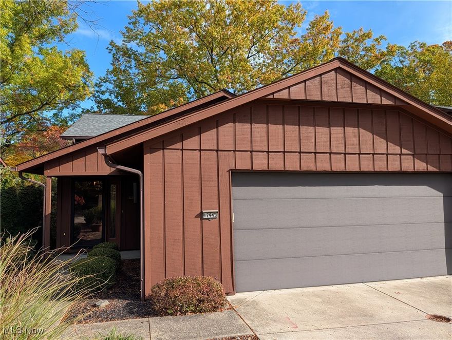 This beautiful 2-bedroom, 2.5-bath bi-level condo is priced to sell quickly and located in the heart of Strongsville—close to shopping, restaurants, and schools. Nestled among mature trees, this private setting offers both convenience and tranquility.
The upper level features a spacious family room with dining area and a cozy wood-burning fireplace—perfect for those chilly nights ahead. The kitchen includes all appliances and opens to a full deck, ideal for relaxing or entertaining.
The lower level offers two comfortable bedrooms, two full baths, and a convenient laundry room complete with washer and dryer. The primary suite has direct access to the patio area beneath the deck and includes  a large walk-in closet with generous storage options and a private full bath.
Major updates include a furnace and central air (2 years old) and a hot water tank (3 years old). Bring your personal touches and make this wonderful condo your own!
For your convenience Ledgewood offers a clubhouse and pool and your mailbox is directly across from the unit.