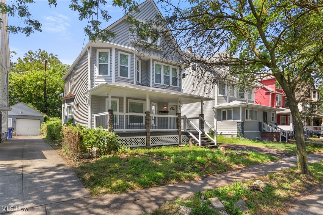 Welcome to this fully renovated duplex in the Fairfax neighborhood! This features 4 bedrooms. 1.5 bathrooms in the UP unit and 2 bedrooms, 1 bathroom in the DOWN unit. Each unit is renovated, vacant and rent ready. The exterior has a NEW asphalt driveway, vinyl siding, NEW vinyl windows, and a nice front porch for both units. Each unit has all NEW LVP throughout, full paint and trim throughout, updated kitchen cabinets, vanities, NEW stainless steel appliances, bathroom fixtures and more. The roof is over half life. The basement has 2x NEW furnaces, 2x NEW hot water tanks, updated plumbing, electrical and more. Come check out 2192 E 82nd today!