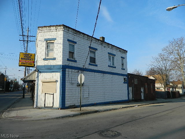 Great Opportunity! 1st floor retail space with some fixtures. Storefront that includes coolers and display case. 2nd floor apartment-tenant occupied. No warranties or guarantees for remaining fixtures. All information approximate. Sold AS IS. Pre-approval or proof of funds must be presented with offers. Seller will consider all offers. Buyer to assume any and all expenses for inspections, buyer’s agent must accompany all inspectors. Equal Housing Opportunity.