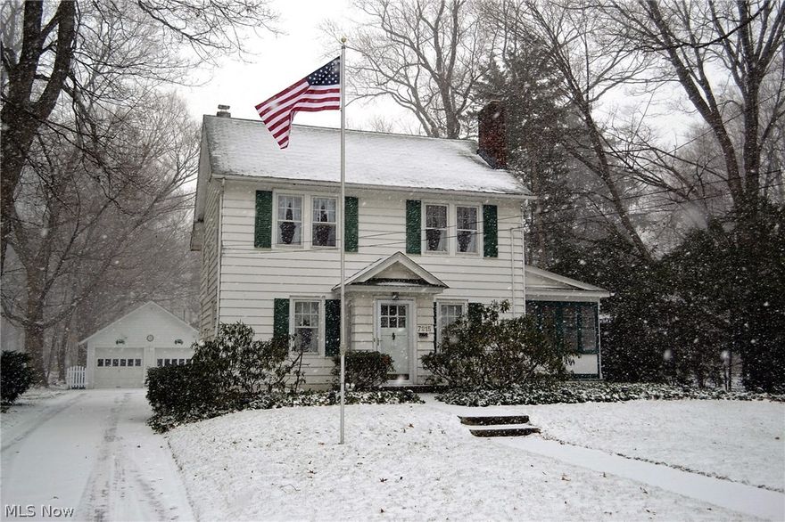 Are you looking for a home with character in the heart of Mentor? This charming 3 bedroom, 2 full bath home in Mentor is situated on .73 acres. Ample eat-in kitchen leads to the lovely dining room which has a window seat and built-ins. Relax in your three season room and enjoy views of your front and back yard. The living room with gas fireplace completes the first floor. Three nicely sized bedrooms and full bath are located upstairs. Huge backyard. 2 car garage plus large workshop with attic storage , additional 1/2 bath and air compressor. AC throughout the house. Quality construction.