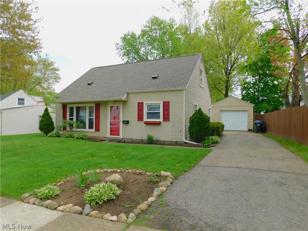 Come see this Cuyahoga Falls cape cod home today! Curb appeal pops with the new roof, siding, and shutters. Enjoy single floor living with two bedrooms, an updated bathroom, and laundry all on the first floor. Newer laminate flooring in the living room and both first floor bedrooms. Second floor has two bedrooms. Relax in the four seasons room overlooking the fully fenced back yard. Or use the bonus space for a more formal dining area. One car garage with opener and electric. Furnace updated in 2017, hot water tank in 2016, and updated electric. Conveniently located near the newly renovated Front Street with shopping, restaurants, entertainment, and more.