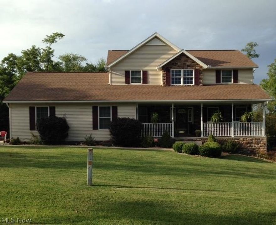 Mr. & Mrs. clean live here! Absolutely stunning home on 1+ acre. Geothermal heat, hardwoods, granite counter tops, finished basement with fantastic work out room. Beautiful covered deck and park like yard. Perfect in every way!!