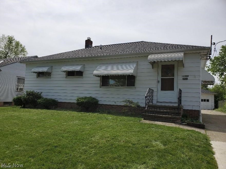 Located on a beautiful tree lined street in Maple Heights, this newly renovated ranch features a fully updated kitchen with new cabinets and countertops, new flooring, lighting, and appliances. Bathroom features new toilet, sink, vanity, lighting, and flooring. There is fresh paint and original hardwood flooring throughout the home. The partially finished basement has been updated and is a perfect space for entertaining. Outside you will find a huge back yard with plenty of space for cookouts and gatherings. There is a two car garage with one opener. This one won't last long, book your showing before it's gone!