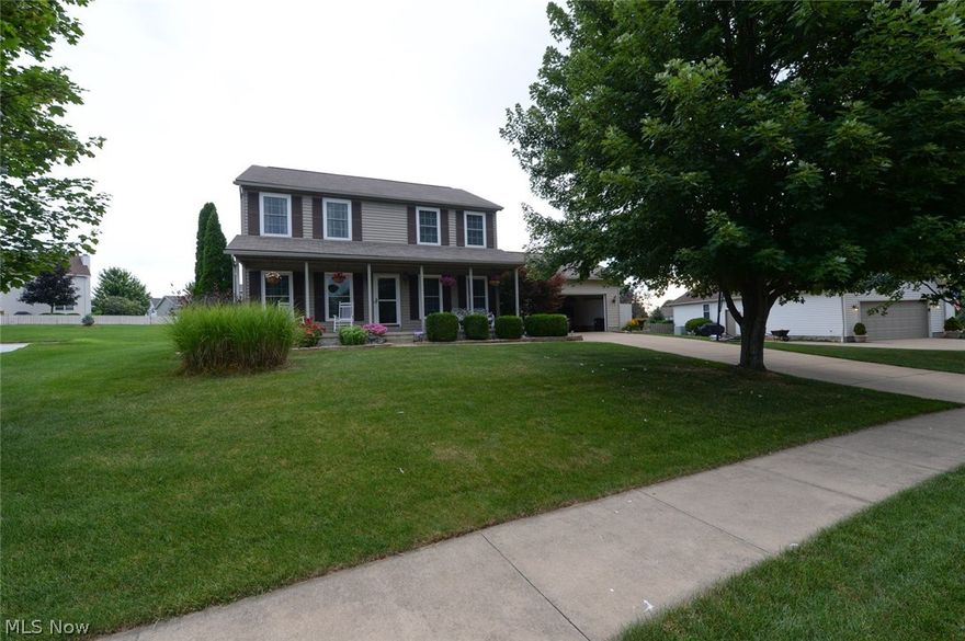 Beautiful home with so much to offer on a charming cul-de-sac in the Pebblebrook Allotment of Plain Township.  This home boasts generous room sizes and plenty of updates from the finished basement and stylishly decorated rooms to the updated windows and large fenced yard.  This home has been lovingly cared for and is ready for a new owner.  Move in ready the master suite features a large bath and two walk in closets.  The lower level has two rooms one that could be a bedroom or work out area and the other could be used as a rec room or play room.  The first floor features a room that is currently used as an office space, but could easily be used as a formal living area. This home is close to parks and schools and is a short drive to groceries, dining and shopping.  This home does not lack storage and has a sought after first floor laundry.  Pebblebrook features tree lined streets with sidewalks and a neighborhood "library" that people can borrow or leave books to share with each other.