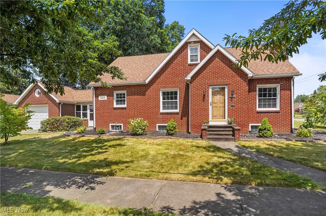 Full of character, charm, and updates this solid brick Cape in historic Firestone Park is ready to welcome you home! Walking into the bright living room you'll find the first of 2 beautiful wood-burning fireplaces and gleaming hardwood floors. From there you can plan dinner parties and holiday hang-outs in the formal dining room, right off of the updated white kitchen featuring granite counters and updated appliances. The primary bedroom is on the first floor along with a spacious second bedroom or home office. Both of these rooms feature double closets for plenty of storage with the main floor bath located conveniently between them. Upstairs there are so many closets you'll have to find things to store! There are two nice-sized bedrooms (each with a window, door, and closet), but you have to go through the one room to get to the other and only one is counted, however it would be a great double office space, playroom and bedroom, or just fun for siblings to share the upstairs area. The partially finished basement has so much potential. For starters--there is a full bath just waiting for your touch. There is a storage area with six individual closet areas for whatever hobby you enjoy, and a large rec room with second wood-burning fireplace that would be great for entertaining. If that wasn't enough, the charming breezeway connects the house to the one-car garage and is perfect for a good book or morning coffee. A second two-car garage is perfect for additional car storage, workshop area, etc. A fenced-in backyard with raised gardening beds and a quaint patio area create the ideal private oasis outdoors. The space has been freshly painted, and the basement floor has just been epoxied. This home has so much to offer! Schedule a visit and make it yours!