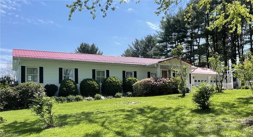 Love A One Story? This Ranch home shows just like new. With 3 bedrooms, 1.5 bathrooms, this home features a beautiful kitchen offering tons of cabinets for extra storage, laundry area and open dining room. The oversized 2 car garage boasts plenty of extra space. This home is nestled on a block foundation with a partial basement. Don't let this home get away, it's a must-see property.