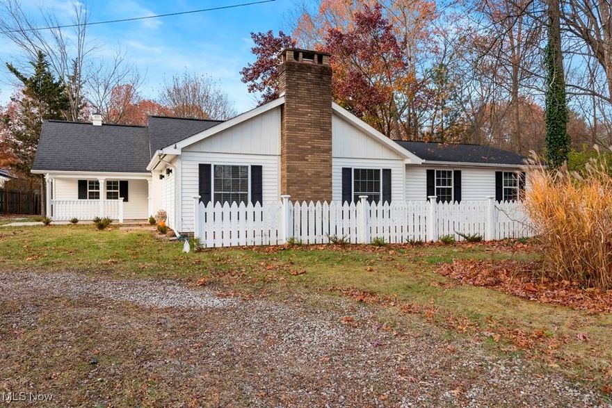A very unique opportunity in Olmsted Township. This charming home is situated on 1.31 acres and has over 2000 Sq. Ft. of living space. Features are a large great room with a vaulted ceiling, masonry fireplace, a large kitchen with an island, an office and a first floor laundry/utility room. Updates include vinyl siding, roof (2 years), kitchen and carpet. There are two large greenhouse buildings (25X44) that could have many uses. There is also a two car detached garage with a great area for a man cave with a full bath! Easy access to highways and immediate possession!