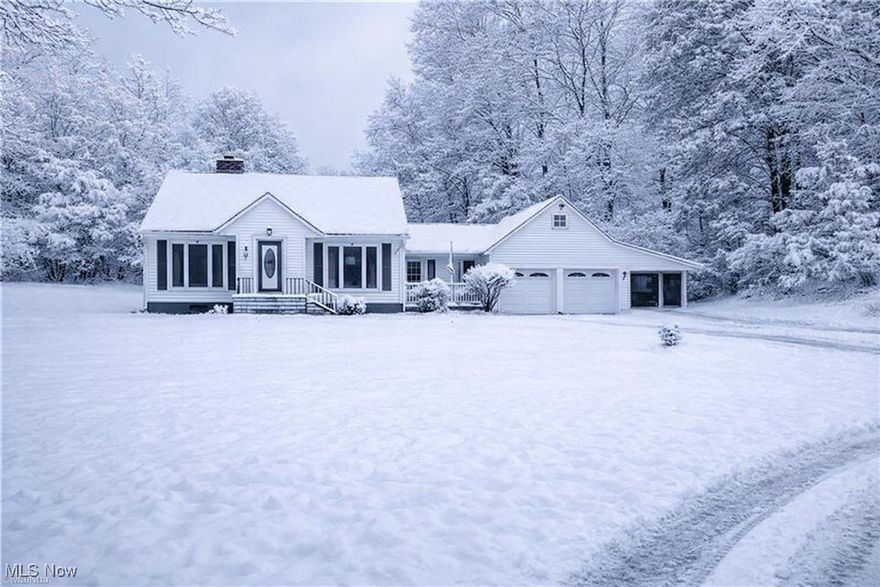 Nestled on nearly ¾ of an acre across two parcels, this delightful 3-bedroom, 2-bath Cape Cod blends classic character with modern comfort. Step inside to discover refinished original hardwood floors, Anderson windows and doors, and oversized windows that bathe the home in natural light. A welcoming breezeway connects the home to a two-car garage, complete with an additional carport for extra parking. Above the garage, a spacious loft offers endless possibilities — ideal for a home office, art studio, or bonus room. The walk-out basement, featuring a cozy fireplace, provides excellent potential to be finished into a family room or additional living space Enjoy the perfect blend of peaceful country living with the convenience of being just minutes from Portage Lakes, Green, Barberton, and Canal Fulton. New hot water tank, roof and siding replaced 10 years ago. Newer septic system and well has been maintained regularly.

Don’t miss this wonderful opportunity to make this charming New Franklin property your new home!