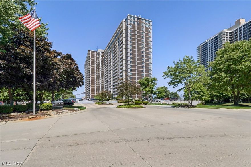 Live in the heart of all the action and enjoy the best amenities on the Gold Coast! Welcome to 12900 Lake Ave #915- conveniently located on the Lake, close to UH and the Cleveland Clinic and just minutes from downtown Cleveland. This meticulously maintained condo features convenient en suite laundry, new, custom amish kitchen cabinets, custom tile flooring throughout and updated bathrooms. Residents at the Carlyle enjoy services and conveniences that cater to every lifestyle such as a fully remodeled fitness center, pool, sauna, hot tub, 24 hour car wash, 2 event rooms and so much more! The HOA fee includes water, heat, AC, trash removal and more! Brand new windows and slider to the patio just installed! Take a tour today! This gorgeous condo won't last!