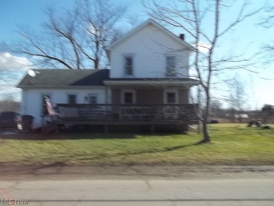 2718 Rt. 193: Front wrap porch-partial basement with crawl space, 4 entrance doors large country kitchen, 3 car garage and shed. Additional unit on property. 2724 Rt. 193: Mini ranch-crawl space, living room, kitchen, 1 bedroom, bath off bedroom. Shed. Both share septic. Call Ashtabula county for septic regulations. Auction will be held April 5 - April 7.