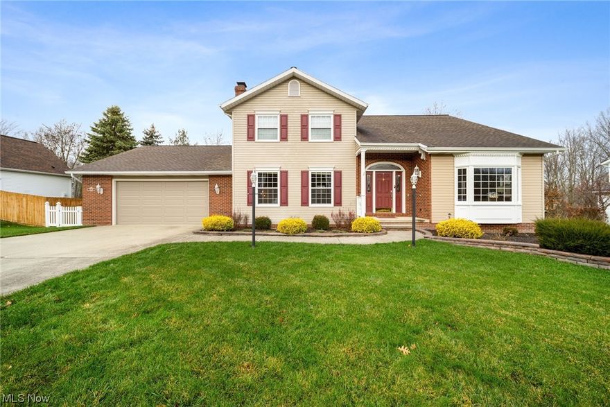 Welcome To 7970 Morley Road: A Custom Built Family Home Just Perfect For Entertaining! Offering 4 bedrooms / 3 full and 1 half bath in total and boasts 3500 square feet of completely finished living space to enjoy from the walkout lower level to the second floor. Inside you will be greeted by cathedral ceiling foyer and the sun filled, vaulted ceiling living room. Continue on to explore the large family room with a full stone wall gas fireplace and the custom eat-in kitchen that offers banquette seating, beautiful wood cabinetry with soft close drawers, accent molding, loads of storage including a pantry, granite countertops, newer stainless appliances and a decorative inlaid ceramic tile floor. Head upstairs to check the primary suite with attached 4 piece luxury bath, and another full bath to service the two secondary bedrooms. But don't forget the lower level recreation/media room with walk out patio access with hot tub, a fantastic 7 stool wet bar, two mini fridges, a 4th bedroom, spacious full bath and billiard table. The private back yard has beautiful landscaping, large 3 level deck with sun-setter, covered brick patio and is completely enclosed by fencing. Recent major updates include all new windows, kitchen sliding glass door, A/C, tankless water heater, freshly painted deck and several interior doors. The original owner that built the home was a fireman and designed this house with quality in mind, from 2x6 wall joists to fire safety rated steel frame entry door, R19 insulation and heavy gauge piping. Other features include 1st floor laundry with convenient 2nd floor chute, whole house central vacuum and a 2nd floor loft that can be used as a library or study area. The heated 2.5 car garage is well-appointed with hot and cold water, an epoxy painted floor with drain, spacious attic storage and has a separate work room for tools or workshop. There is also a 12x14 storage barn with loft for additional backyard storage. What a fabulous place to call home!