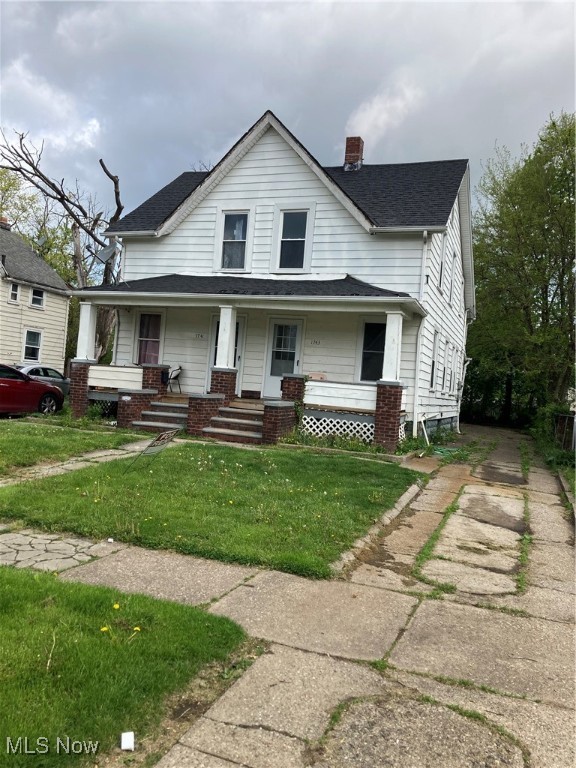 Rare side-by-side duplex in good condition. Tenant on left side (1741) pays $1,095. Right side is vacant. Each side has its own basement and small back porch/mud room. Parking on pad behind building. Tenants pay all utilities except water/sewer. Add this property to your portfolio and enjoy the income!