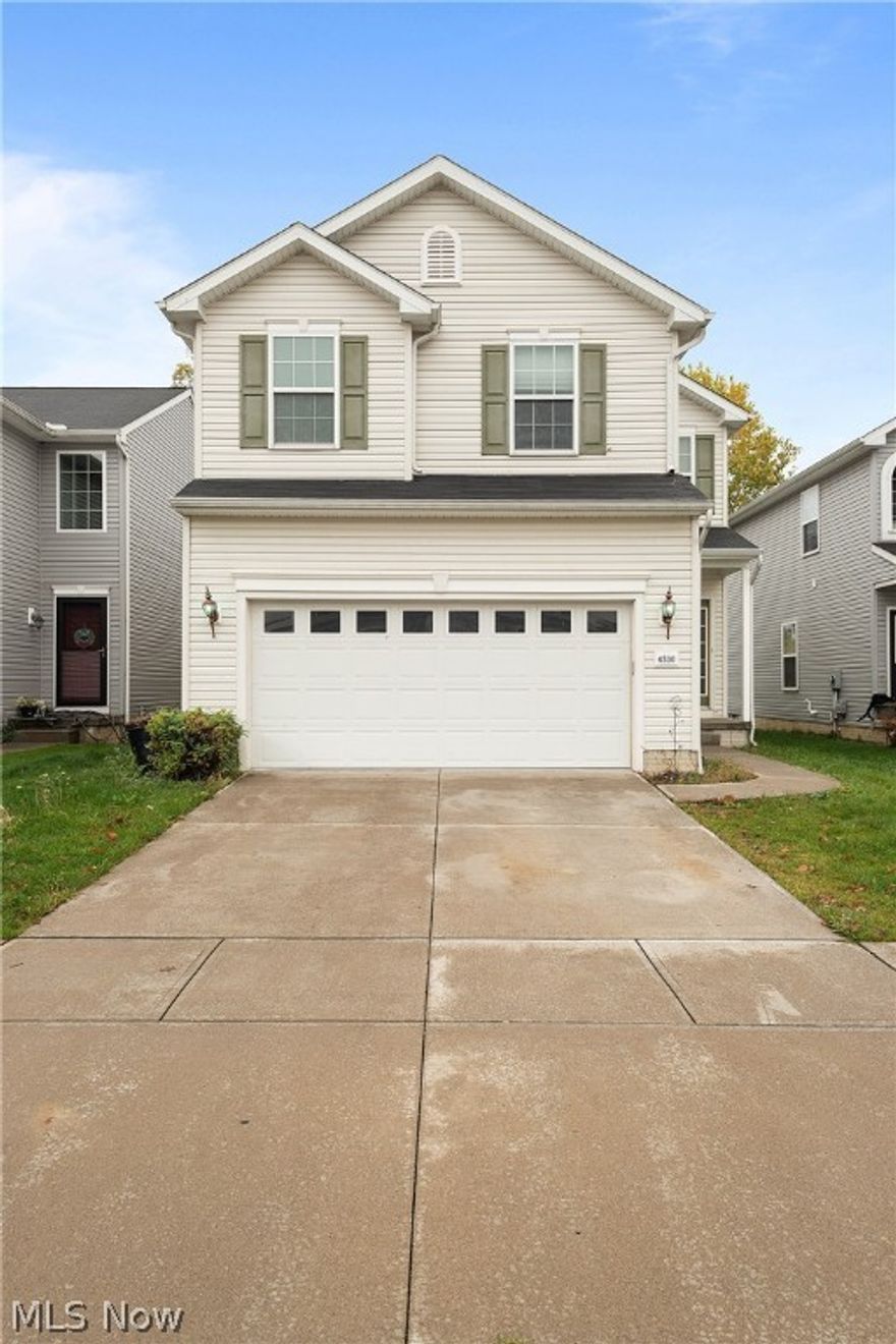 4 bedroom colonial in Amherst School district. This home situated on a quiet cul de sac street backs up to a beautiful pond. The large open concept first floor features a very cute kitchen, a huge living room with gas burning fireplace, a half bath and a sunny dining area with a glass slider door leading out to the back yard and pond. The 4 generously appointed bedrooms are all on the second floor. This includes a large master suite with en suite master bath, a walk in closet and a second closet. The 3 remaining bedrooms are all a great size with nice sized closets. Rounding out the second floor is the guest bath and the second floor laundry room with its own linen closet! The unfinished full basement has high ceilings and a half bath rough in. An open canvas that is waiting to be finished. There is a 2 car garage with a lift master garage door opener. All this in Amherst school district and there is still 7 years left on the tax abatement!