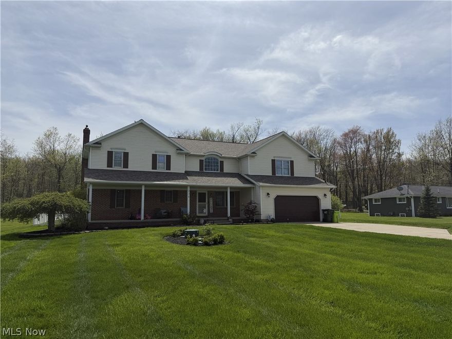 Escape to your own private home sanctuary located on a peaceful cul-de-sac. This stunningly updated & luxurious home welcomes you with a charming full front porch, perfect for morning coffee or relaxing days watching the sunset. Inside, you’ll find an expansive layout designed for heartfelt gatherings with family & friends. The gourmet kitchen is a standout with granite counters, gorgeous rich wood cabinetry that features a gliding, pull out pantry.  Entertaining is a breeze as French doors lead you to a large patio and a beautifully fenced rear yard, kids' playground, ideal for summer BBQs and enjoyable times with family and friends.  A versatile Great Room gives even more options with the Living Room featuring a Fireplace. Practicality meets convenience with attached two-car garage featuring stoned epoxy flooring and a main-floor Bedroom & Laundry. The upper level is a haven of comfort, offering (4) large Bedrooms including the Master Bedroom with Walk-In closet & En-Suite Bathroom complete with shower stall & Jacuzzi tub designed for complete relaxation. The Finished Basement adds incredible value, providing space for an additional living suite, "his/her cave," guest space, home office, fitness center with added Bonus Room.  Located minutes from shopping, major interchanges (I-271, I-480, and Rt 8), this home offers the perfect balance of suburban tranquility with modern conveniences such as smart locks & thermostats. Come see why this updated gem is the perfect place to create lasting memories.  Call to schedule your showing today!