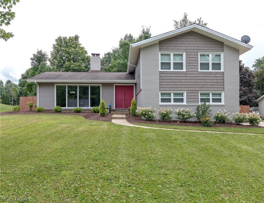 MOVE IN READY 4 bedroom & 2 1/2 bath home in Four Seasons of Aurora! Enjoy the summer and upcoming fall activities in your new home loaded with updates! Roof, siding, windows, furnace & air conditioner, new carpeting & flooring throughout , kitchen remodel (all appliances included!) and more! Owners suite includes full bathroom & large closet! 3 bedrooms, full bathroom & large hallway storage closet complete the top floor! Lower level includes family room with pallet feature wall, 1/2 bathroom & laundry area! Spacious backyard with full privacy fence, amazing patio & storage shed!! Walking distance to the community recreation area including a lake, walking trails, bocce & volleyball courts, grills, playground & so many fun community activities!. Located in Aurora's "Excellence with Distinction" school district and nearby to local restaurants, Aurora Farms, grocery stores, library, churches, city parks & access to major commuting highways/roads/turnpike! Come and enjoy a vacation lifest