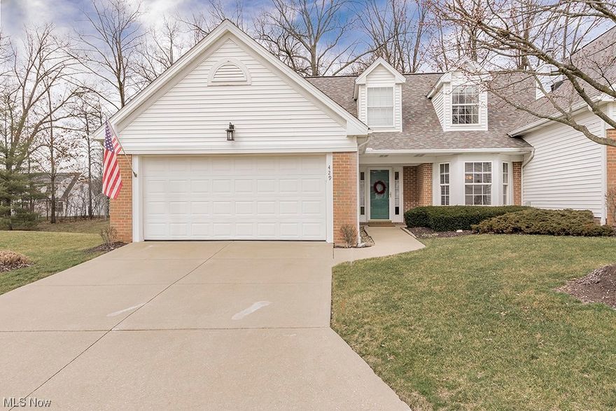 Beautiful Cape Cod in highly sought-after Reserve of East Bath is totally move-in ready. 2194 sq. ft. condo has been freshly painted and has new carpeting throughout. Wonderful kitchen with amazing amount of beautiful white cabinetry, newer appliances, lots of counter space, an eat-in bar for great kitchen conversation, a lovely pantry, and beautiful wood laminate floors. Not only is there a great room with a beautiful fireplace, but also a separate living room area, a dining room large enough for your dining room set and china cabinet. Dining area leads out to a 4-season sunroom/family area that captures the beauty of each season with great nature views. Sliding doors from sun room lead out to a wonderfully relaxing patio area to enjoy the treed view of nature at its best. Large 1st floor Master Suite has a large walk-in closet with an attached additional storage closet. Master bath has a separate glass doored shower, a large Jacuzzi tub, 2 separate sinks, and a wonderful linen closet. 2 additional bedrooms and full bath on 2nd floor with an amazing amount of closet space, and a unique "catch-all" closet in hall. All blinds and window treatments remain.  A large 2-car garage and mud room/laundry room area complete this must-see home with additional updates: roof 2015 (from condo association); furnace 2018; humidifier 2022; 40-gallon hot water heater 2021; HVAC 2017; washer 2017; dishwasher 2022; refrigerator/freezer 2021; electric garage door 2018.