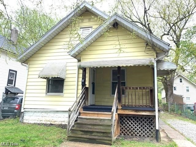 Come see this 2 bedroom 1 bath home located in West Akron. This home is open from living room to kitchen, has a full basement and is ready for its new owner. This might make for a good investment for the right buyer. Please call the agent for all details