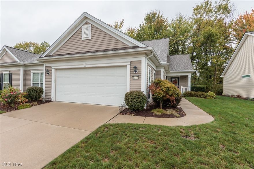 Beautifully updated and meticulously maintained cluster home nestled in the desirable Arbors of Bridgewater Crossing.
This spacious one-and-a-half-story residence offers a bright, open floor plan with brand new LTV flooring on the main level. The open-concept living area is bathed in natural light from elegant skylights (with a new roof installed in 2024) and features a cozy gas log fireplace, creating a perfect space for relaxation and entertaining. The eat-in kitchen has been upgraded with newer stainless-steel appliances, granite countertops, making it a chef's delight.
The main level boasts a private master suite with vaulted ceilings and a large en-suite bathroom featuring a modern, updated walk-in shower. A second room with French doors, currently used as an office, provides flexibility and could easily serve as a third bedroom. Upstairs, a spacious second bedroom offers a private full bath. Two car garage with steps to a walk up attic for storage.
Step outside to a private, stamped patio, a tranquil retreat surrounded by mature trees, and enjoy direct access to the neighborhood walking path. Residents of this community also benefit from exclusive access to a pool and clubhouse for social gatherings and recreation. This home combines comfort, modern upgrades, and a fantastic location for an exceptional living experience.