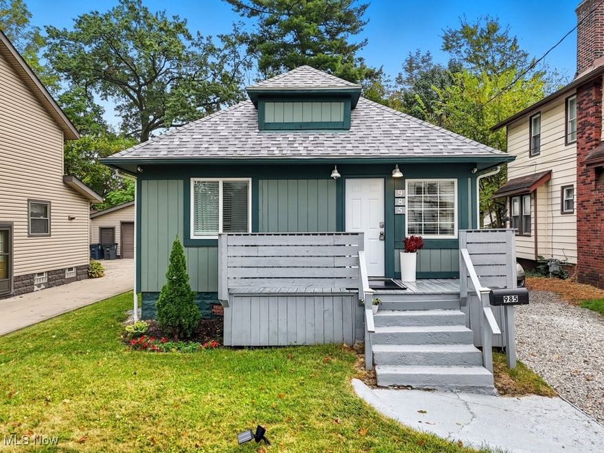 Welcome to this cozy, thoughtfully designed home where every square foot has been maximized for comfort and functionality. Fully furnished and completely turn-key, this beautifully updated property is perfect as a primary residence, weekend getaway, or income-generating rental. Step inside to discover a warm and inviting interior with modern finishes, smart storage solutions, and an open-concept layout that makes the most of the compact footprint. From the updated kitchen with sleek appliances, quartz countertops and ample cabinetry w/motion sensor under lighting, to the two stylish bedrooms and brand new bathroom, no detail has been overlooked. The efficient main living area with a custom electric fireplace and eye-catching shiplap detail provides a pleasant retreat for relaxing & entertainment. Freshly renovated from top to bottom — including the roof, flooring, lighting/ceiling fans, new HVAC, new water heater/updated plumbing, and a reverse-osmosis water filtration system — this home offers peace of mind and low-maintenance living. The waterproofed basement with glass block windows has been plumbed for another bath and could be finished with ease. The current owner went above and beyond to ensure a carefree living environment, adding USB charging ports throughout, new CAT ethernet wiring, an impressive security system, a new washer & dryer, a carport, and two sheds for extra storage. The home's charm is further amplified by the inviting front porch, rear fire pit, manicured landscaping, and curated walkways & stepping stones. Whether you're looking to downsize, invest, or simplify, this small but mighty home delivers big on charm, style, and practicality. Just unpack and enjoy!