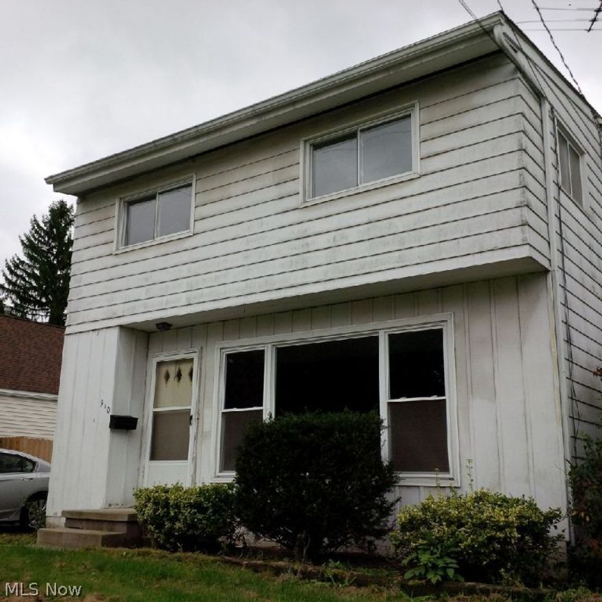 .  Property to be sold as is, no repair no warranty.  This two story home is being sold as is.  Needs some TLC to make it home.