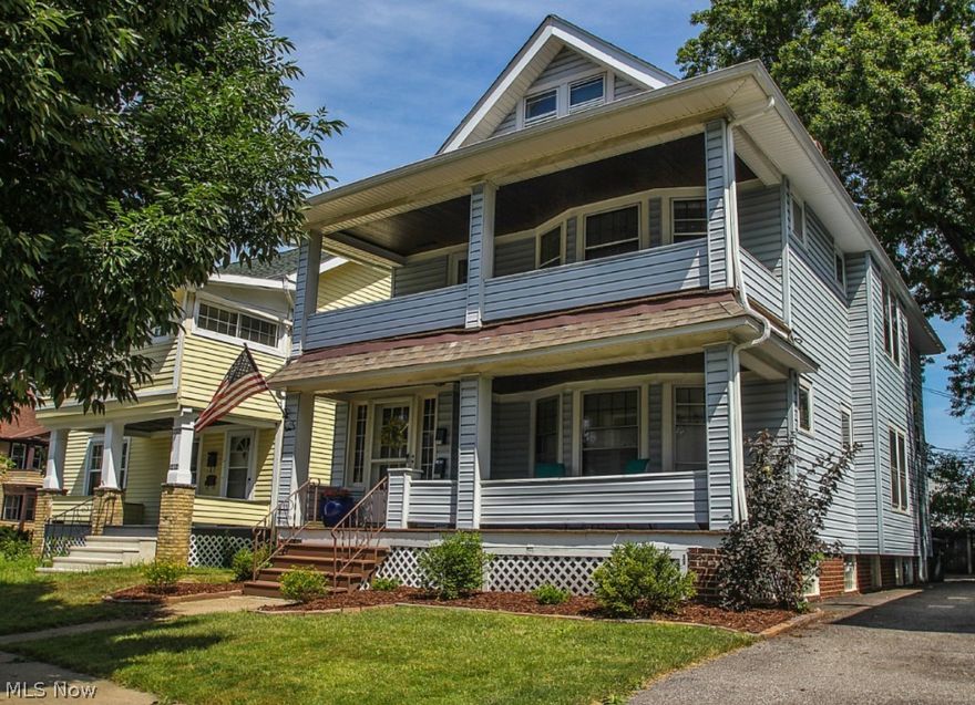 Updated west Lakewood double!  Quiet location on a great street w/ convenient access to all Lakewood has to offer.  This large double boasts beautiful hardwood floors, built-ins, and tile.  Lots of updates including new roof (tear off 09), Blown in insulation(10) new gutters(10), updated electrical panel, newer furnaces and H20 tanks.  3rd floor could easily be used for additional livable square footage.  Very easy to show! Come see this great investor or owner occupied home!