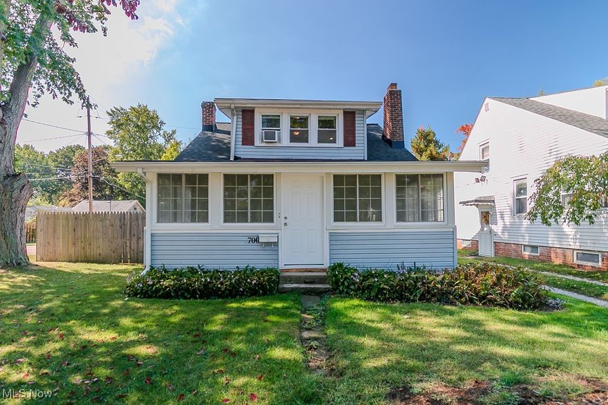 Welcome to this adorable 2-bedroom, 1,192 sq. ft. home that’s full of character and designed for both comfort and convenience! Nestled on a spacious corner lot with a fully fenced yard, you’ll love the privacy it offers—perfect for pets, gardening, or hosting summer barbecues with family and friends. Guests are greeted by the bright and airy sunroom at the front entrance, while the side entry offers a mudroom and dedicated laundry space. The main level features a bedroom, a kitchen with breakfast bar, dining area, and a spacious living room with a fireplace—ideal for relaxing or entertaining indoors. Upstairs, you’ll find a generously sized second bedroom with several closets, providing plenty of storage. Just 0.7 miles to Osborne Park and minutes from the freeway, restaurants, and shopping, this home is the perfect combination of charm, functionality, and location.