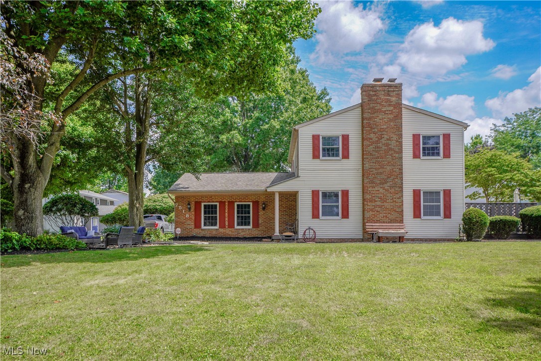 You’ll feel right at home in this spacious 4 bedroom colonial tucked on a quiet dead end street in Panther Estates! It has great curb appeal with well kept landscaping, shade trees, and a welcoming front sitting area that’s perfect for chatting with neighbors. Inside, the family room has a rustic feel with a brick fireplace and plenty of space to relax. Around the corner, the light filled living room is a great place to gather, thanks to the large picture window. New LVP flooring flows into the dining room and kitchen, where you’ll find stainless steel appliances, warm wood cabinetry, and a center island with bar seating. A guest bath is also located on the main level for convenience. Upstairs, all four bedrooms offer nice sized closets, including the master with two double closets and a private updated full bath. The other three share a modern full bath in the hallway. The finished lower level gives you even more room to spread out with a rec room and two bonus spaces that would work well as a playroom, office, or workout area. Out back, the tiered deck is a great spot for grilling or relaxing in the sun, while the side load two car garage and backyard shed offer plenty of extra storage. With fresh paint, all new LVP flooring, two new sump pumps, and a great location close to Diamond Park, this one’s easy to love. Call to see it today!
