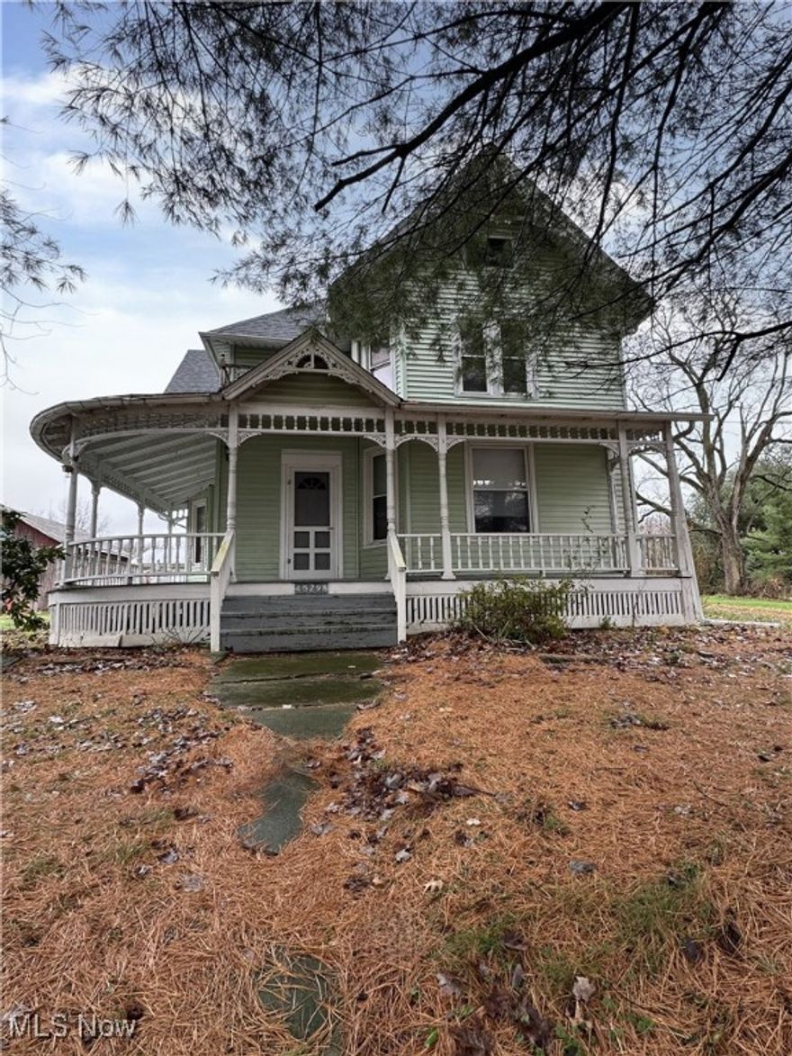 Multiple offers deadline: 3-17-25 12:00pm EST. Wonderful opportunity to live in the country and close enough to town.  This charming farmhouse style colonial boasts over 2 acres with barn, detached garage, small out bldg and gazebo.  Large rooms perfect for oversized furnishings, formal dining room, separate first floor laundry area.  Septic was inspected by Burnetts' last month.  Plenty of bedrooms, closet space and storage in this 2 bathroom home.  Gas heat, CA.  Seller requires property be offered to Owner Occupants only the first 20 days on market.  All other offers will be considered after the 21st day on the market per the Seller. Proof of funds/preapproval letters required with all offers.   As is condition sale. No repairs from Seller.  Rehab/renovation loan or cash only.