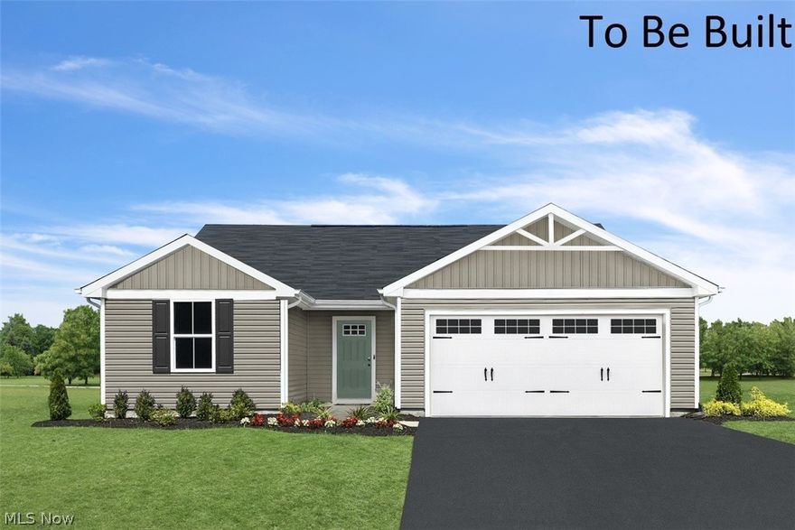 Best priced new homes perfectly located in Lodi! Comes with a home warranty, all kitchen appliances plus a washer and dryer, landscaped yard, with low taxes & minutes to I-71 & I-76! To Be Built. Photos for representation only.