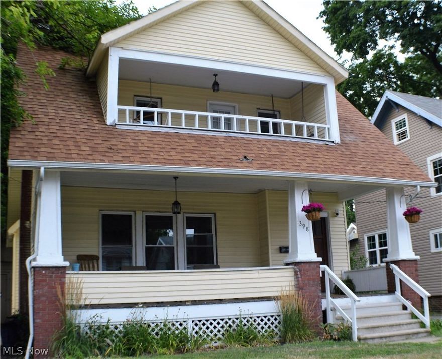 Highland Square 4 bdrm 1 bath colonial.  This home has loads of beautiful wood work, and hardwood flooring.  The charm and character not duplicated in newer homes can be yours in the beauty.  There is a wide open front porch to enjoy summer evenings.  The   Vestibule opens to the large foyer area, original half wall and round wood columns create a welcoming framing of the expansive formal living room, featuring a recently resurfaced fireplace, flanked by original windows.
     From the living room, enter into the large formal dining room great for entertaining.  The kitchen has been refreshed with white cabinetry, ceramic flooring, stainless steel appliances, a mudroom is located off the kitchen to access the fenced in back yard.  3 bedrooms and an updated bathroom are on the second floor.  The master bedroom is quite large with access to a second story balcony, and plumbing to add a master bath. There is more, a finished third floor which could be a fourth bedrooms, hobby area, play