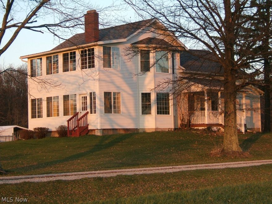 A truly beautiful vintage style home. New windows, vinyl siding, roof and flooring throughout in 2004. Electrical was updated in 2006, septic replaced in 2007, walls insulated in 2008. Home boasts a fireplace in living room, 1st floor sun room with lots of newer windows. Master bedroom had wood burning fireplace and access to a second floor sun room. 30 x 40 pole barn with large loft area has its own amp service, concrete floor and tin roof.