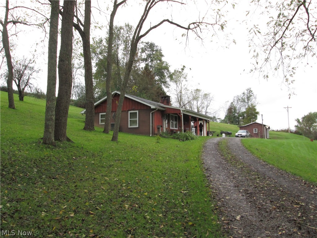 Very nice 2 bedroom, 1 bath ranch style home in the country with public water. Plenty of room to enjoy the outdoors. Come take a look! Taxes & parcel # to be determined.