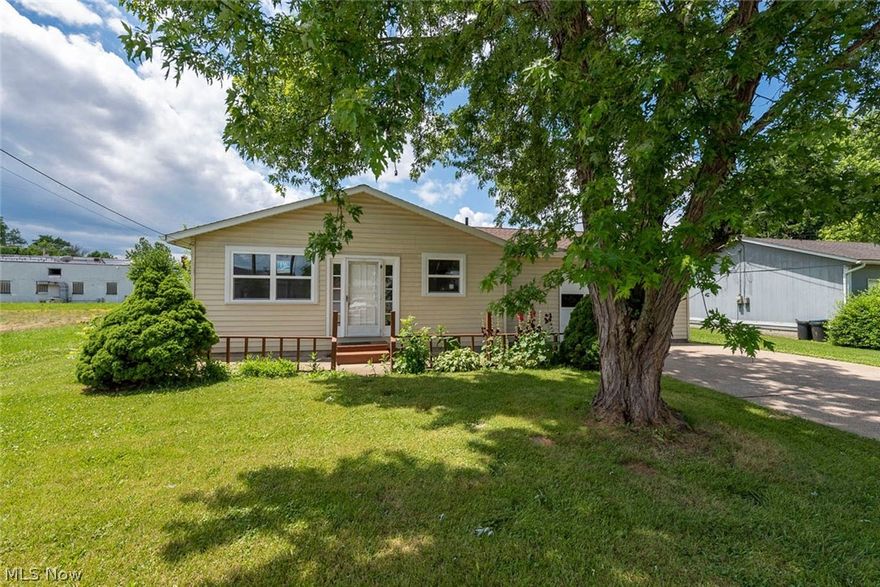 Move right in to this charming three bedroom ranch style home in Lodi! The living room is open to the kitchen, which features ample cabinetry, a range, and an eat-in area. Three spacious bedrooms, a full bath, and a laundry room complete the interior of this home. Recent improvements include a new sump pump (2020), water heater (2020), roof (2019), and baseboard heaters (2018). Outside, you are sure to enjoy relaxing on the deck which overlooks the spacious fully fenced-in backyard. Located off of Bank Street, this home is convenient to area shopping and dining destinations, East Fork Nature Preserve, Hidden Hollow Camp, and I-71. Do not miss out on this opportunity to own a lovely home in a great location!