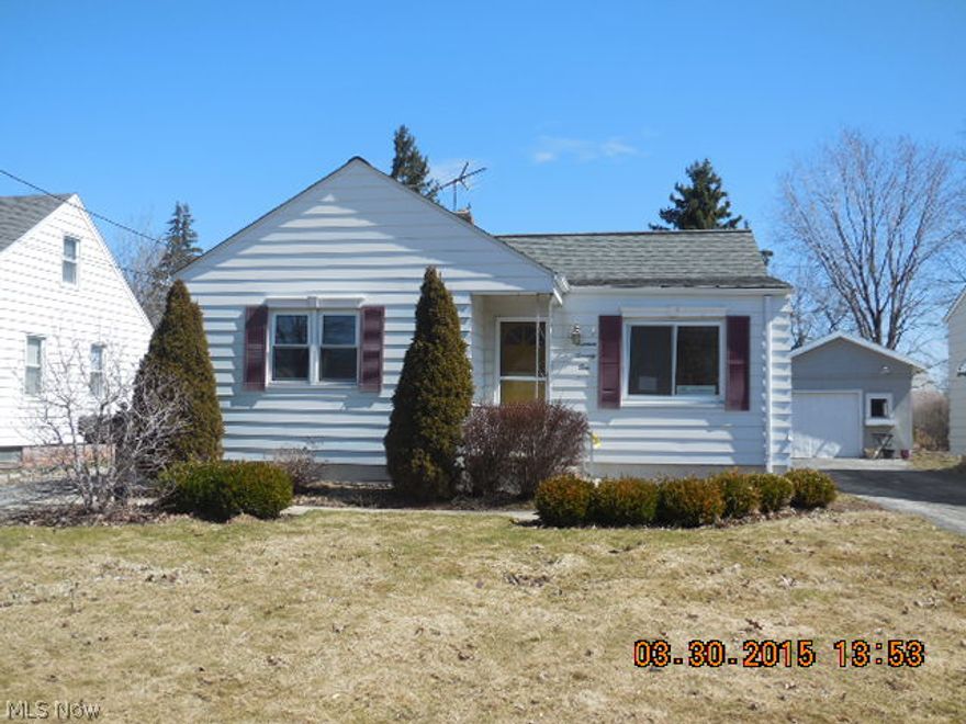 Sharp ranch home offers many updates, including a newer roof, updated kitchen with rich dark cabinetry, granite counters, tiled backsplash and new stove ( just installed Jan 2015) as well as fresh paint. The finished basement features a full bath and the beginning of a wet bar. Hardwood floors in living room and a nice two car garage. Entertain in the spring on the patio and enjoy the deep 186' lot