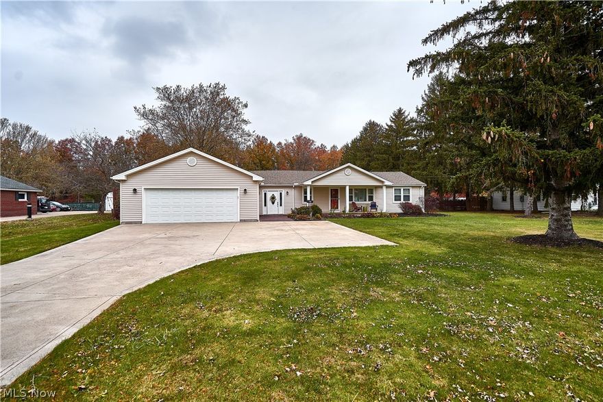 Don’t miss this beautifully updated 3-bedroom, 1.5 bath open concept Ranch. Home completely upgraded in 2012. This ranch features easy one floor living as you leave the front porch & enter into a spacious living room w/original hardwood floors & opens into the dining to entertain guests & family. Make your way to the kitchen that has beautiful wood cabinets w/pull outs & pantries, along w/plenty of open space to cook & enjoy others at the same time. Go cozy right into the huge great room & relax as you look out the surround sound double doors leading to a large stamped concrete paved patio & fenced in yard w/a pool that is ready for your outside entertainment. Make your way down the hallway to the large master bedroom, along w/2 spare bedrooms for your family or quests. Bathroom is supplied w/a heat lamp to keep you warm & cozy. 2.5-car garage addition for all your storage needs. Airport less than 15 minutes away and great restaurants & shopping less than 5. 2012 Upgrades include: Energy Efficient window in entire home, main entrance doors, siding, roof, insulation in exterior & interior walls throughout entire home, bathrooms, kitchen, AC, mud room & garage, electric wiring & panel to allow for expansion, front porch gable & posts, outdoor plumbing, 16x24 barn, 5 car concrete driveway, & gazebo. Furnace in 2009 & Hot Water Heater in 2019. This is an easy maintenance-free living & is completely ready to move in, but will not last for long. Call & schedule your showing today.