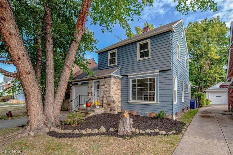 ***Homepath Property*** Beautifully renovated three bedroom colonial located in the North Shore Collinwood neighborhood!!!  Located within a few minute walk to Lake Erie this home recents updates include, new furnace, central air, patio door, vinyl windows on the sun porch, counter top, sink, stainless steel appliances, light fixtures, bathroom, garage door & opener, entry doors, and a freshly painted neutral decor.    Enjoy the park like setting with the six foot wood privacy fence featuring a brick patio.  Don't miss out on this amazing move in ready home.